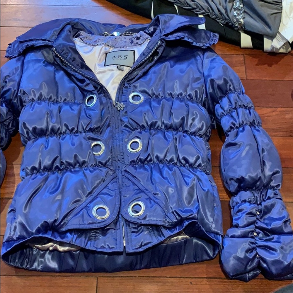 Abs purple jacket size medium